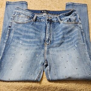 Vocal Denim with Silver Studs Slim Fit (#40)
